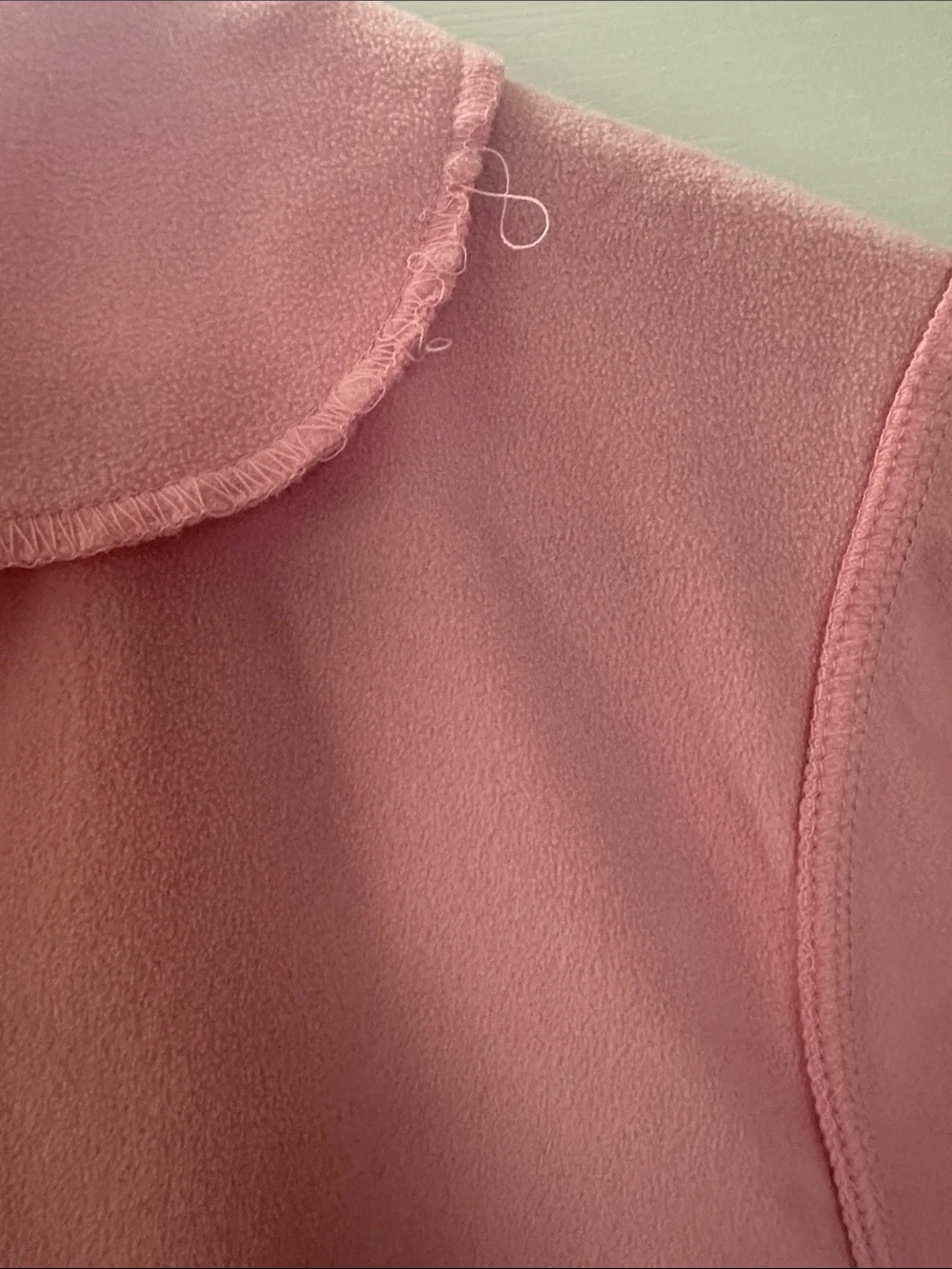 Midnight by Carole Hochman Pink Button-Front Sleep Shirt Robe